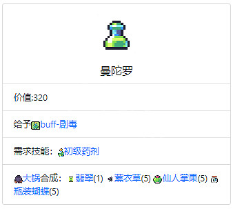 《浮島物語》全藥劑效果一覽 全藥劑合成材料介紹