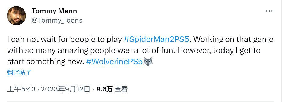 《漫威蜘蛛人2》團隊已開始著手開發《漫威金剛狼》! 《漫威蜘蛛人2》團隊已開始著手開發《漫威金剛狼》!