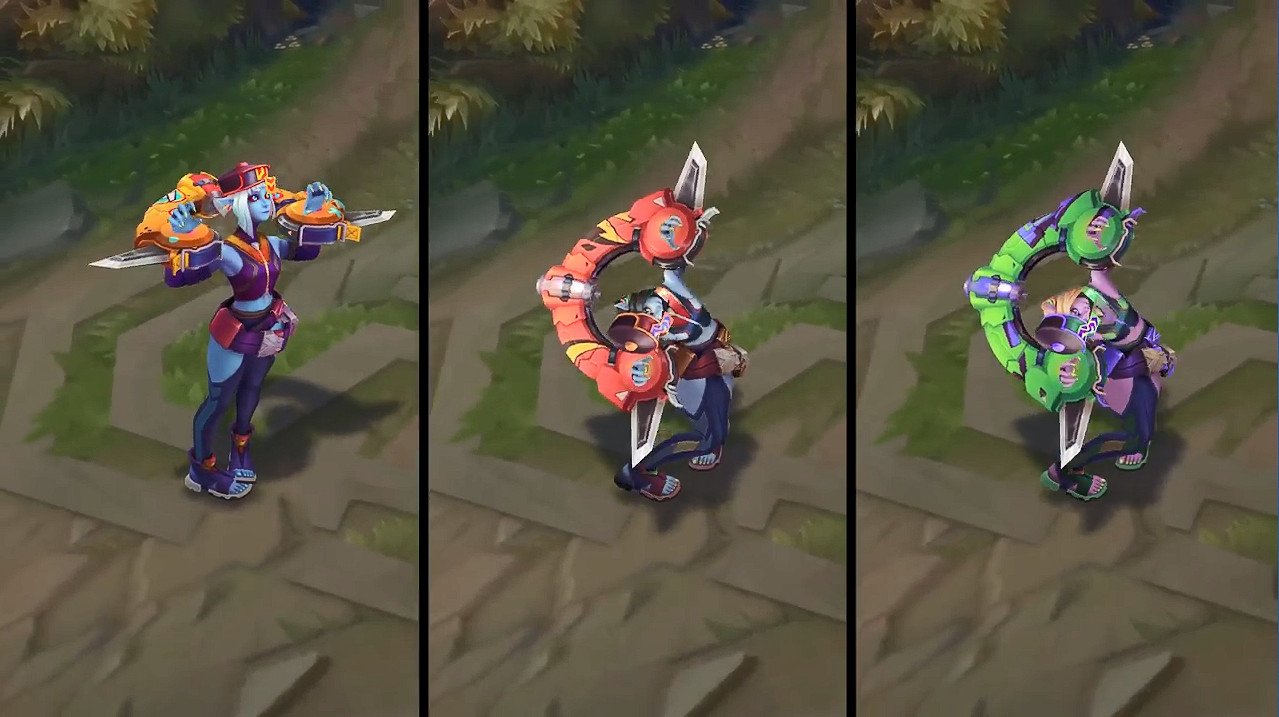 《英雄聯盟》“妖怪藝術家”貝蕾亞皮膚展示公開！