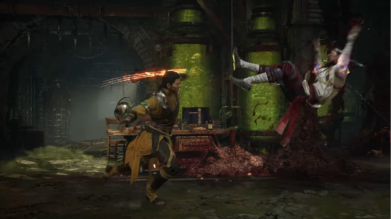 《真人快打1》新發售宣傳片公開!徒手撕人超血腥 《真人快打1》新發售宣傳片公開!徒手撕人超血腥