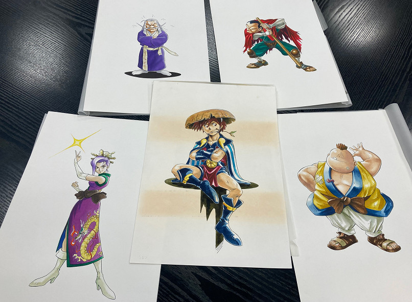 SFC遊戲《風來的西林》官方意外發現珍貴手繪原畫! SFC遊戲《風來的西林》官方意外發現珍貴手繪原畫!