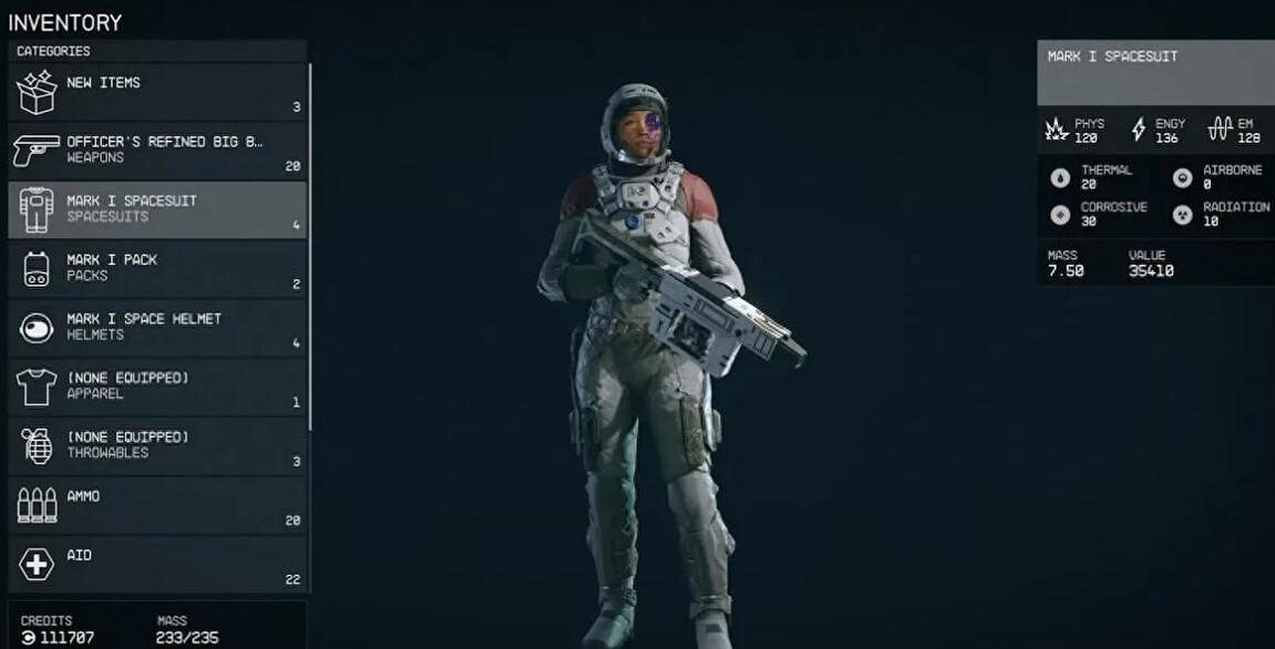 《星空》MarkI套裝怎麽獲得?MarkI宇航服獲取方法 《星空》MarkI套裝怎麽獲得?MarkI宇航服獲取方法