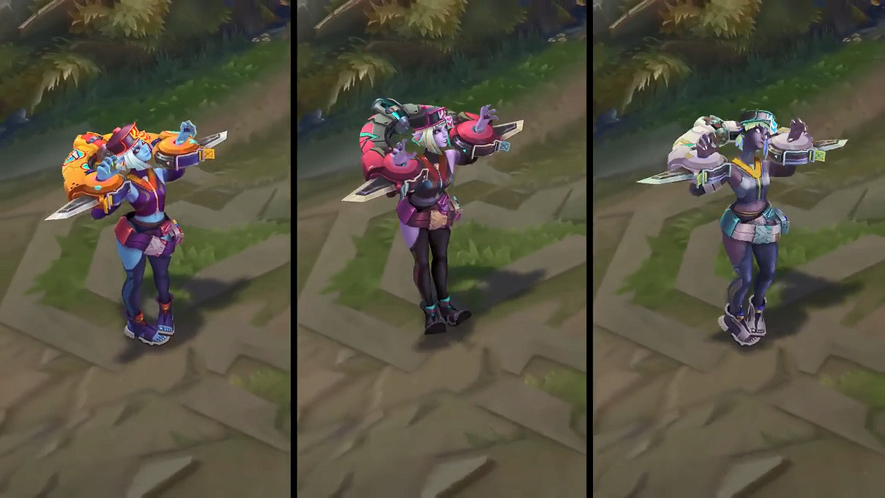 《英雄聯盟》“妖怪藝術家”貝蕾亞皮膚展示公開！