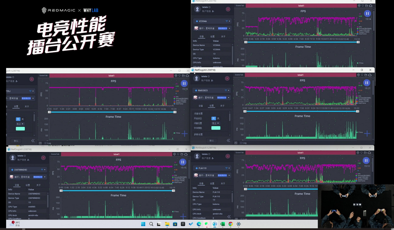電競性能擂台直播勝負揭曉 紅魔8S Pro+遙遙領先！