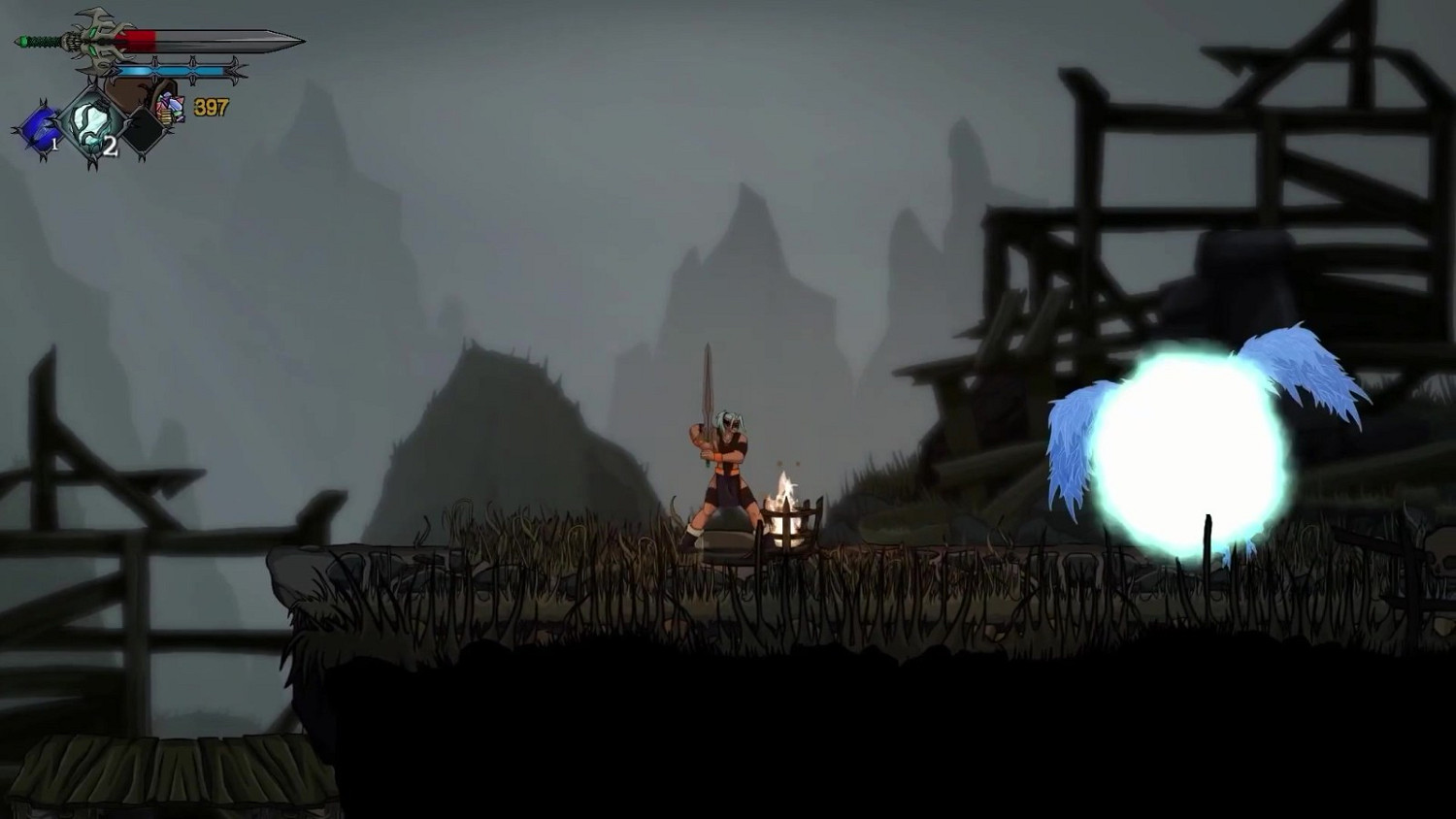 2D橫向銀河惡魔城新作《野蠻人傳奇》公布