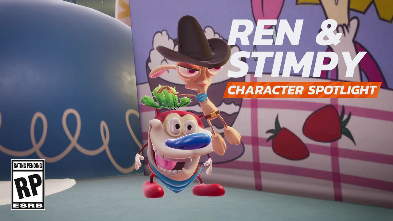 《尼克兒童頻道全明星大亂鬥2》曝萊恩、史丁比實機