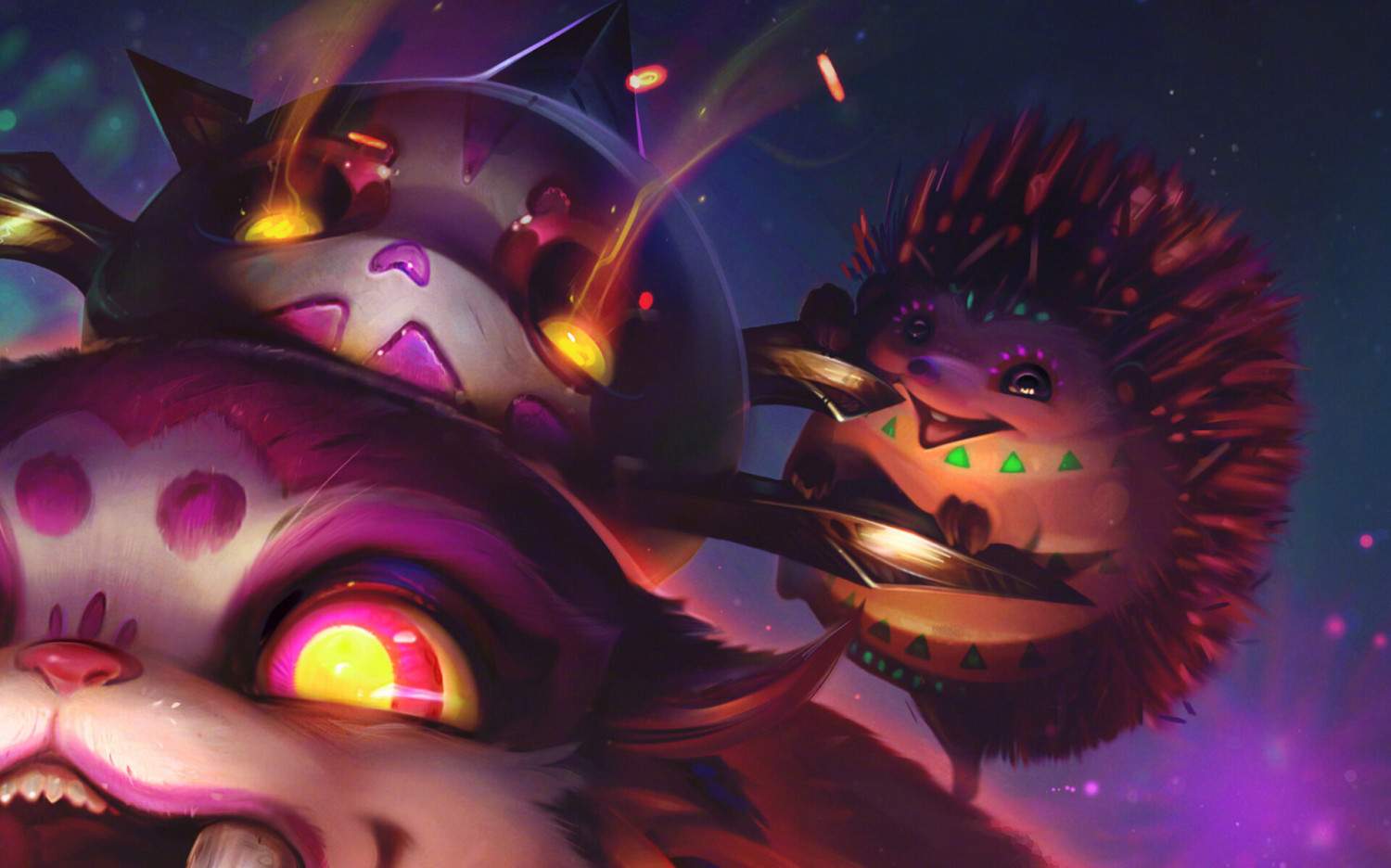 《LOL》“彼岸靈花”系列皮膚原畫 設計稿 圖示公開