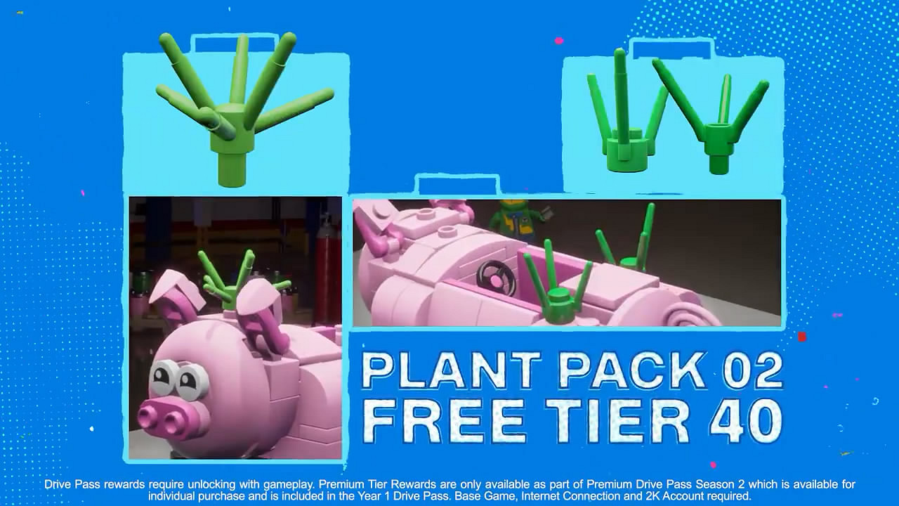 《樂高2K競速》駕駛通行證第2季宣傳片!追加3v3模式 《樂高2K競速》駕駛通行證第2季宣傳片!追加3v3模式