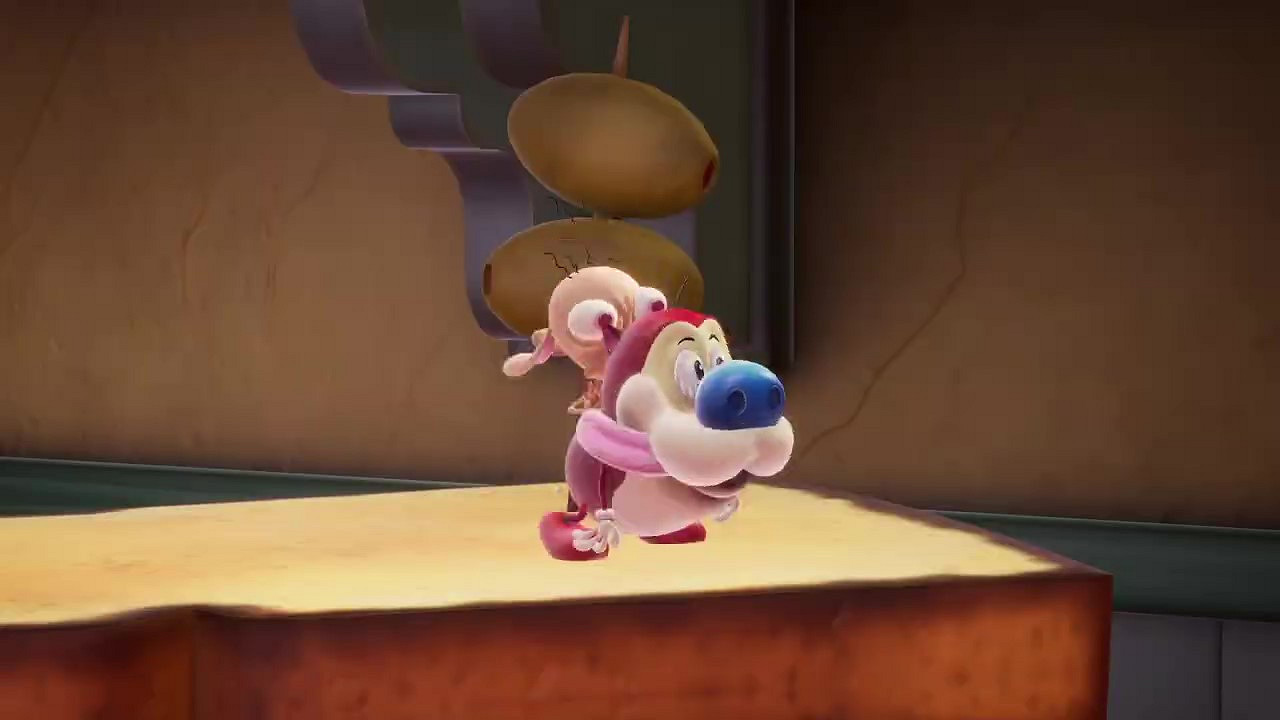 《尼克兒童頻道全明星大亂鬥2》曝萊恩、史丁比實機