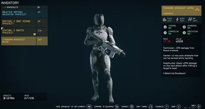 《星空》最強宇航服獲取攻略 全特殊宇航服獲取方法