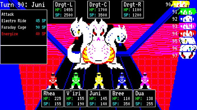 《8-Colors Star Guardians +》Steam發售 女子戰隊RPG