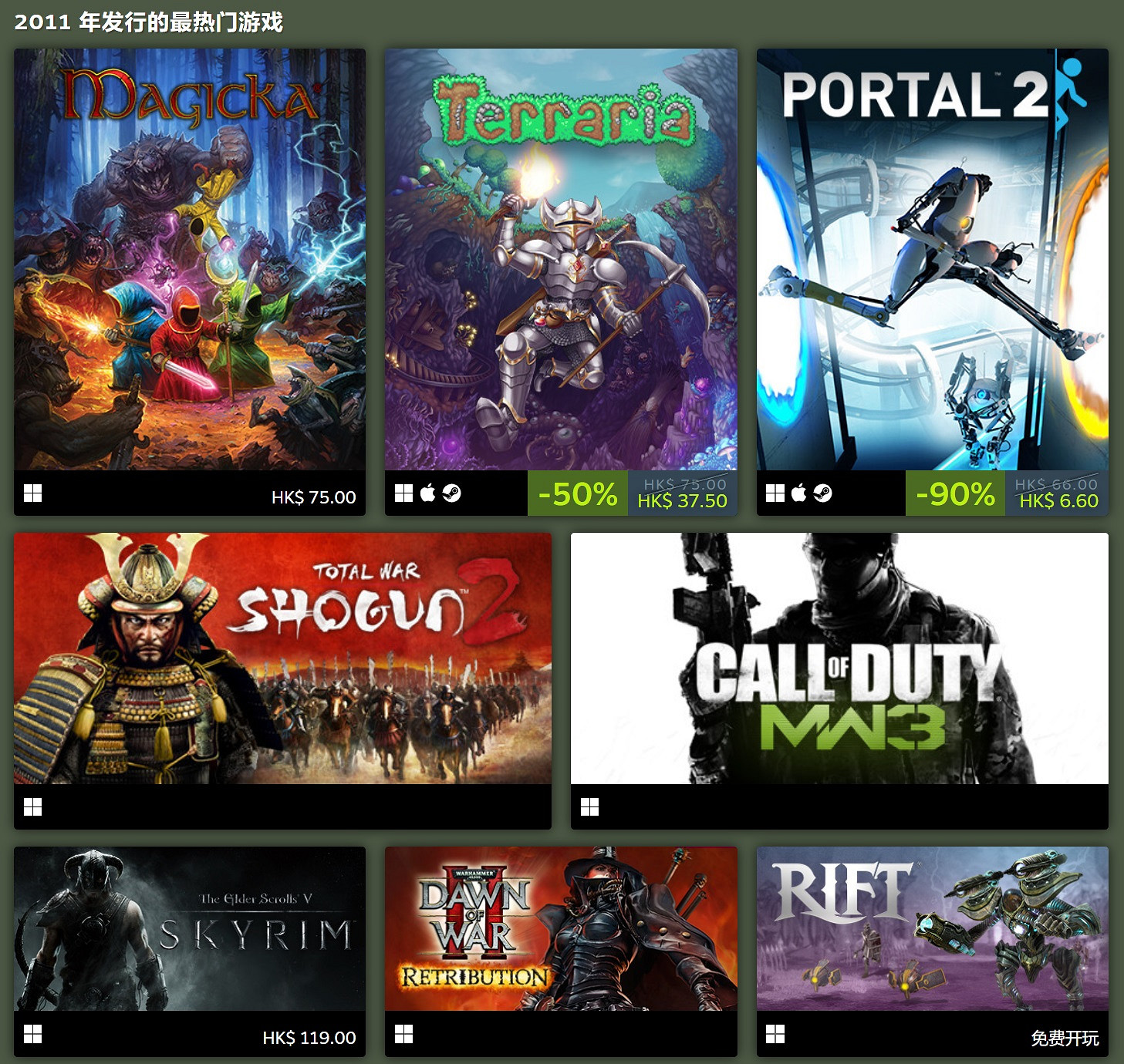 Steam平台喜迎20周年!官方回顧過去每年的熱門遊戲 Steam平台喜迎20周年!官方回顧過去每年的熱門遊戲