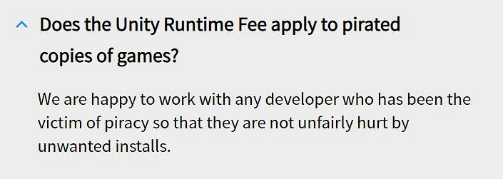 Unity官方詳細解釋哪些情況收安裝費：重複安裝不算！