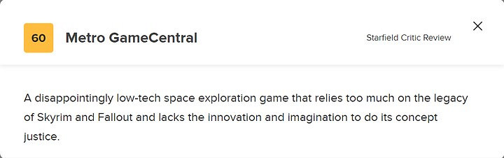 已經開始走下坡路了?《星空》M站評分已下降至84分 已經開始走下坡路了?《星空》M站評分已下降至84分