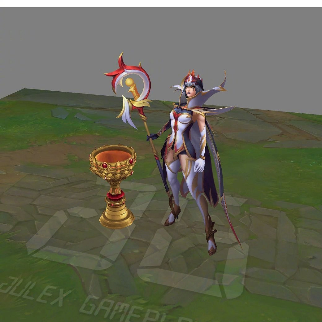 《英雄聯盟》LPL十周年臻彩皮膚建模公布 悠米好可愛 《英雄聯盟》LPL十周年臻彩皮膚建模公布 悠米好可愛