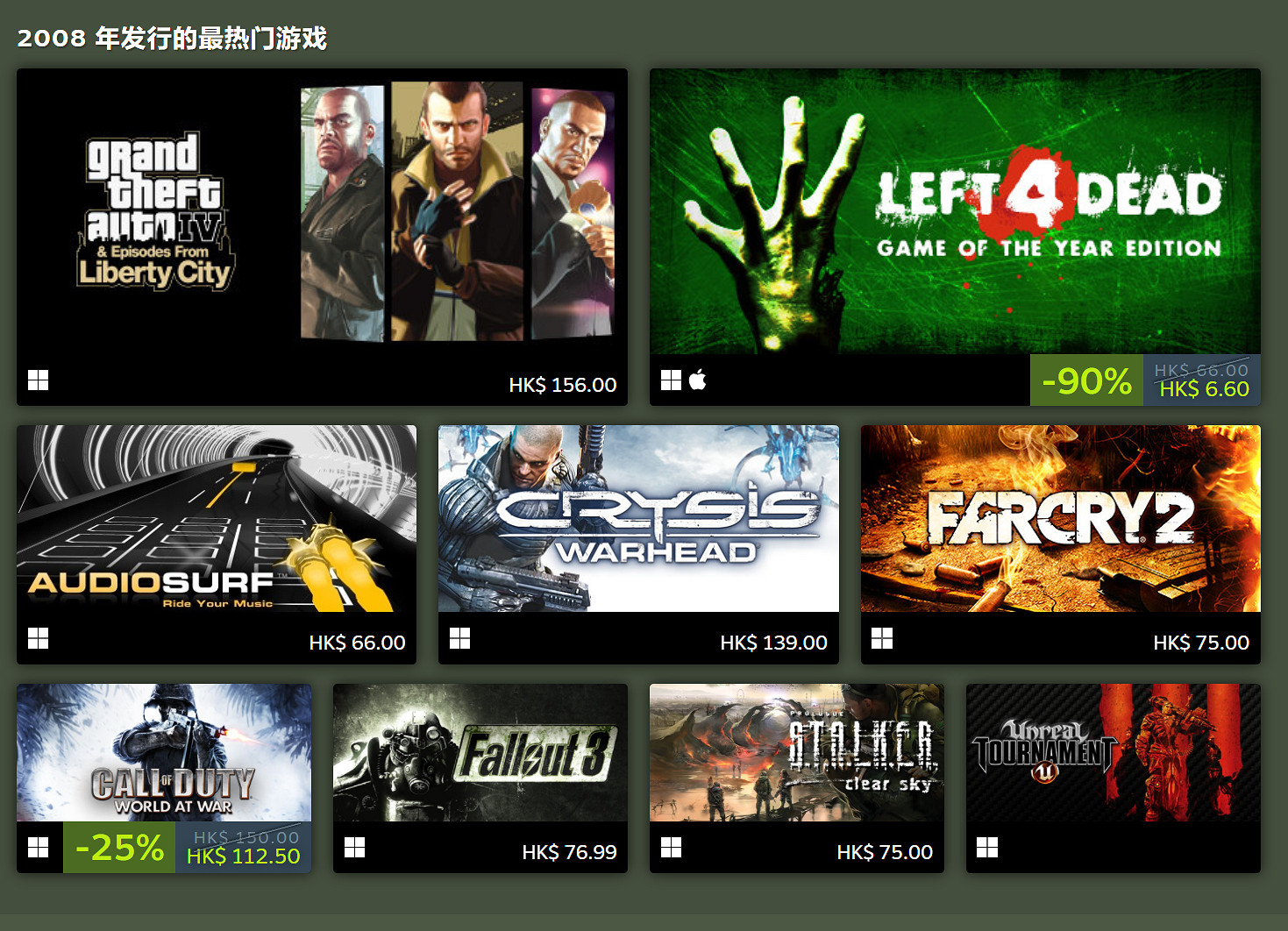 Steam平台喜迎20周年!官方回顧過去每年的熱門遊戲 Steam平台喜迎20周年!官方回顧過去每年的熱門遊戲