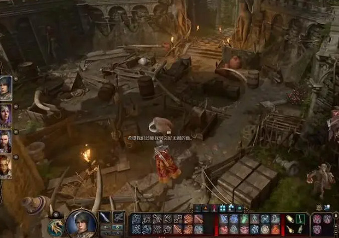 《柏德之門3》收服梟熊方法