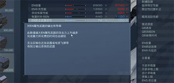 《機戰傭兵6》武器數值介紹 《機戰傭兵6》武器數值介紹