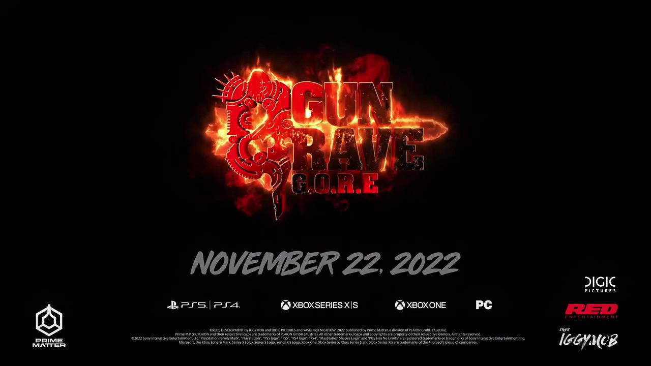 《槍墓GORE》BRANDON HEAT預告 11月22日發售