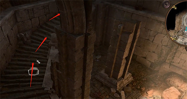 《柏德之門3》工會位置