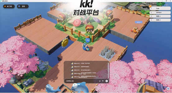好友相聚歡樂派對！創意地圖《友盡動物園》登錄KK對戰平台
