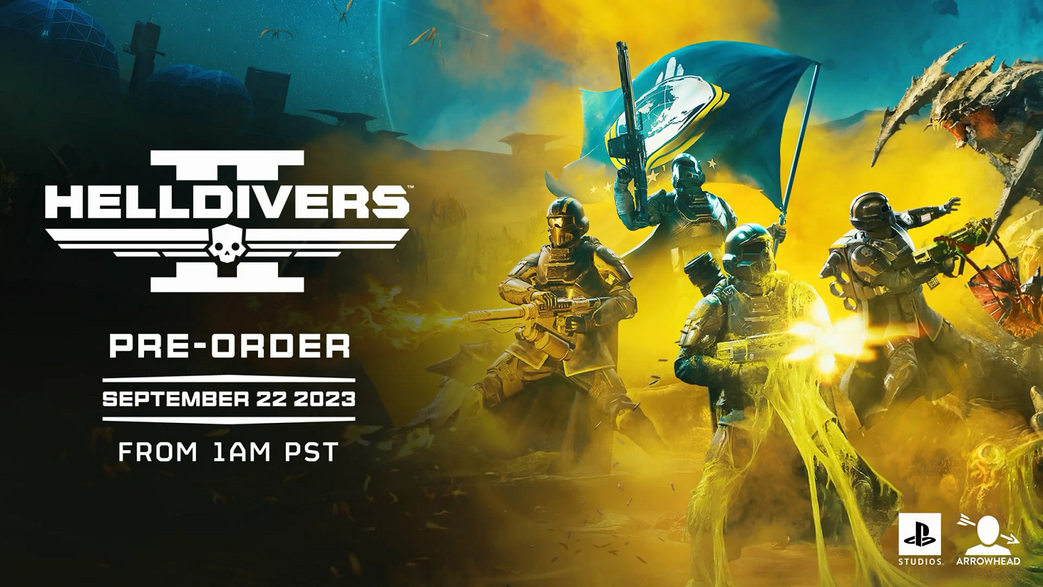 第三人稱小隊射擊遊戲《絕地潛兵2》全新試玩預告片