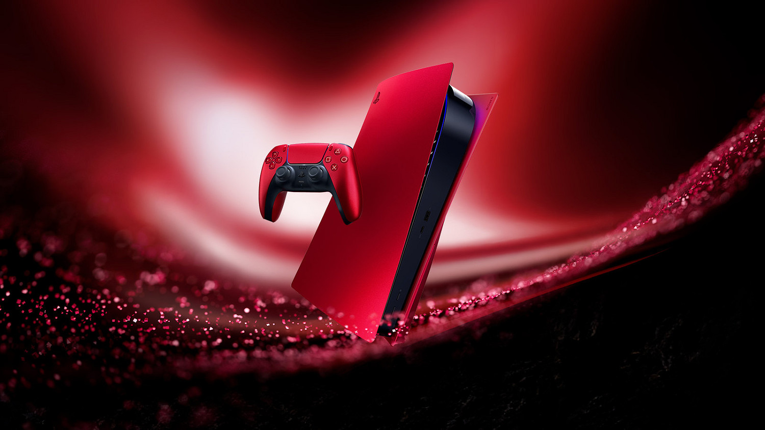 PS5主機外殼&amp;手把新配色！火山紅、鈷晶藍、亮灰銀