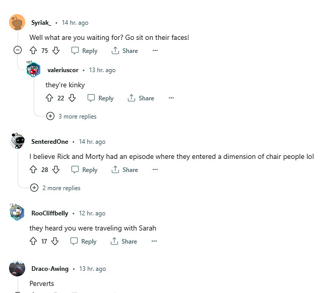 《星空》玩家偶遇椅子星人 網友：坐姿像某日本劇情