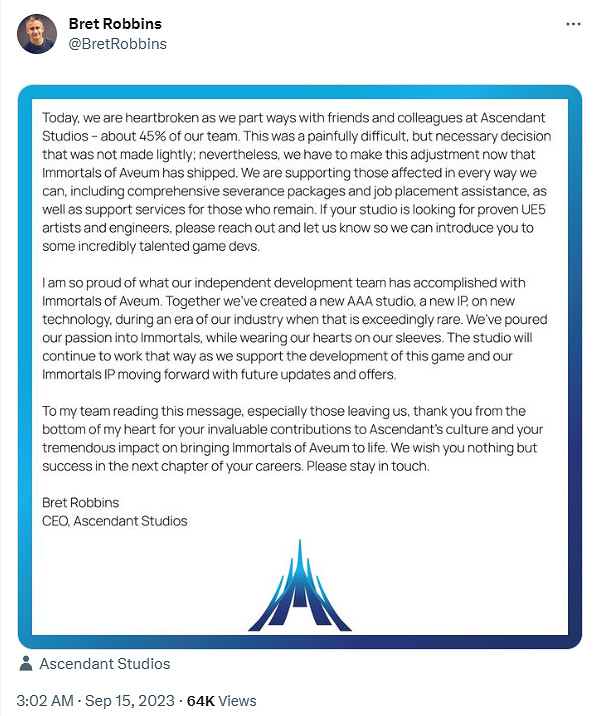 早報:Unity CEO收到死亡威脅+索尼發布會要點 早報:Unity CEO收到死亡威脅+索尼發布會要點