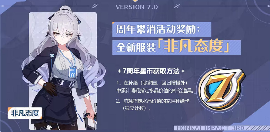 《崩壞3》七周年累消活動介紹 七周年累消規則一覽 《崩壞3》七周年累消活動介紹 七周年累消規則一覽