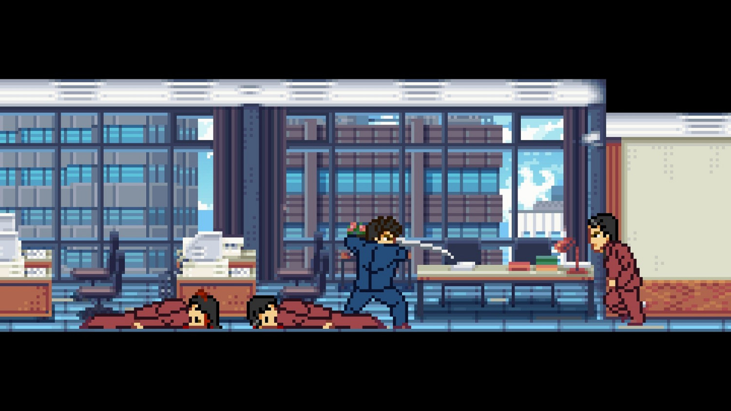 國夫特色《日薄西山》Steam發售 像素風橫版動作冒險