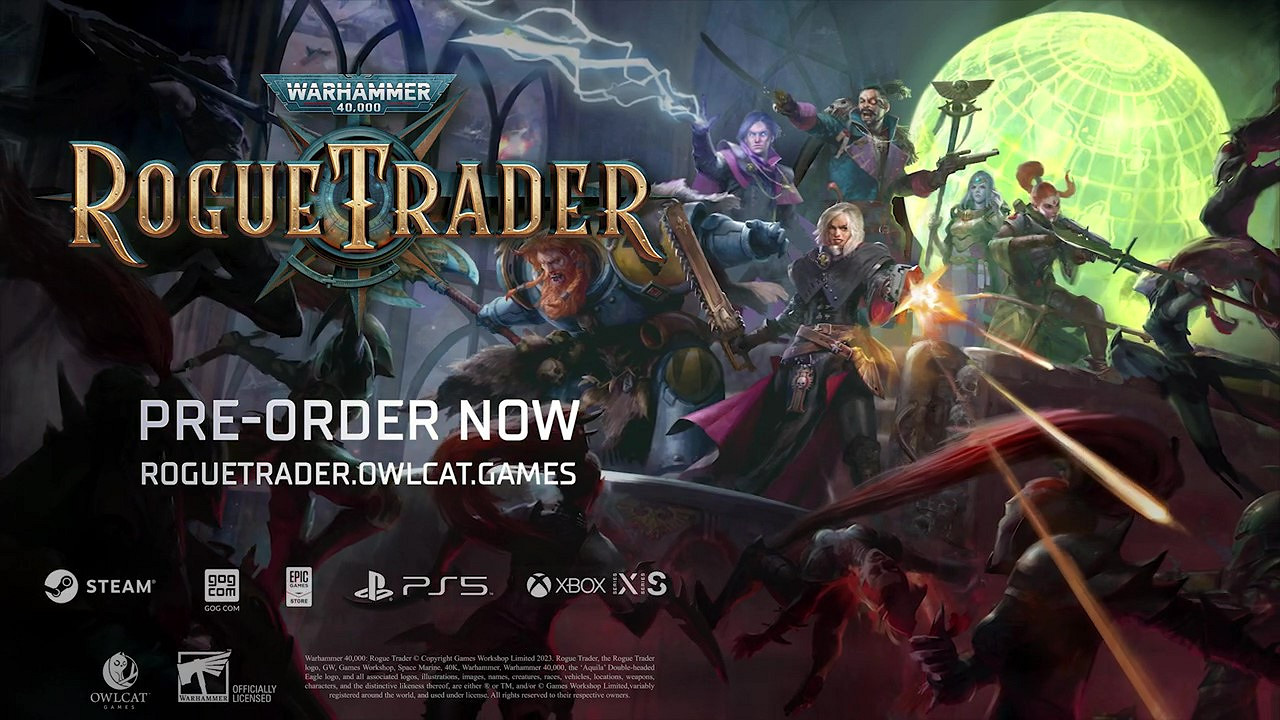 角色扮演遊戲《戰鎚40K:行商浪人》發售預告公布! 角色扮演遊戲《戰鎚40K:行商浪人》發售預告公布!