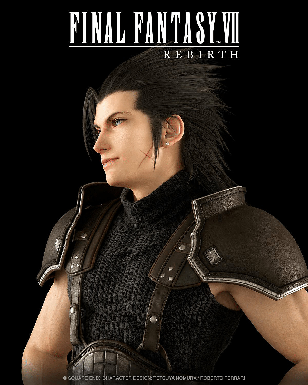 《FF7：重生》曝新渲染圖 克勞德、紮克斯造型展示！