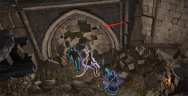 《柏德之門3》工會位置