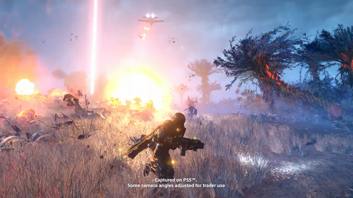 第三人稱小隊射擊遊戲《絕地潛兵2》全新試玩預告片