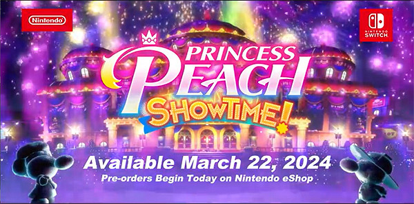 《碧姬公主：表演時刻！》預告片公布 明年3月發售