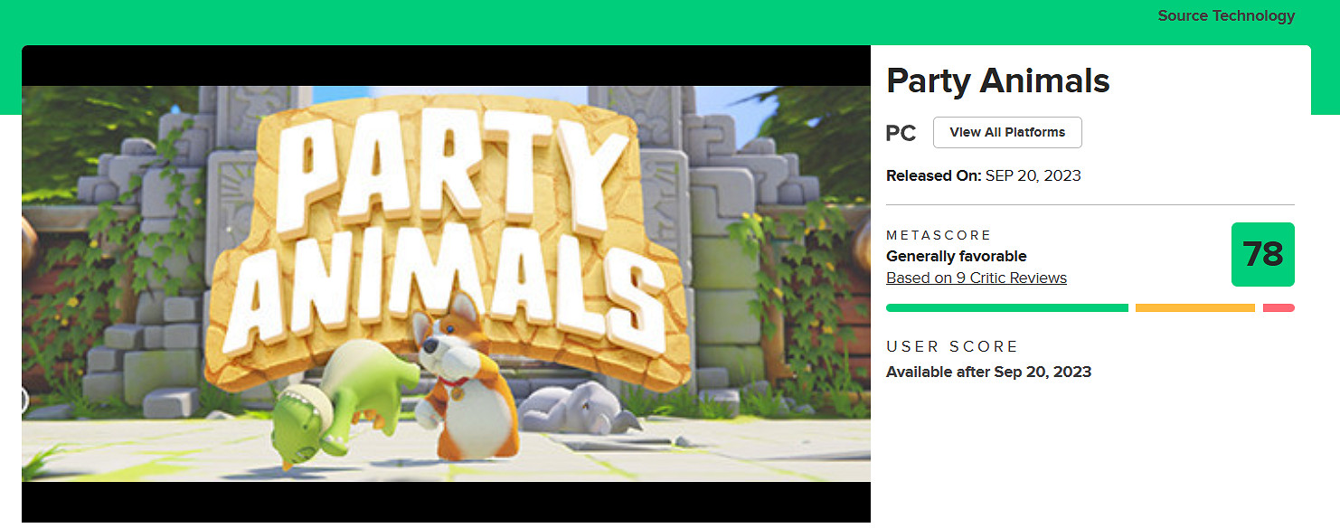 《猛獸派對》全球媒體評分解禁!M站均分78分 IGN 7分 《猛獸派對》全球媒體評分解禁!M站均分78分 IGN 7分