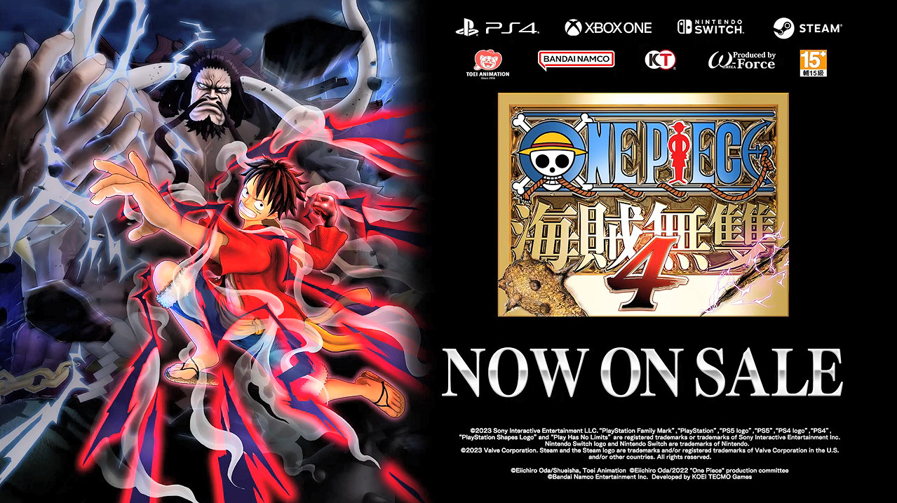 五檔尼卡路飛登場！《海賊無雙4》新DLC正式發售