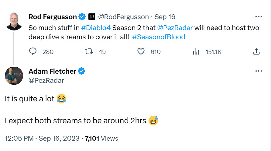 官方稱《暗黑4》第二賽季內容太多!4個小時才能講完 官方稱《暗黑4》第二賽季內容太多!4個小時才能講完