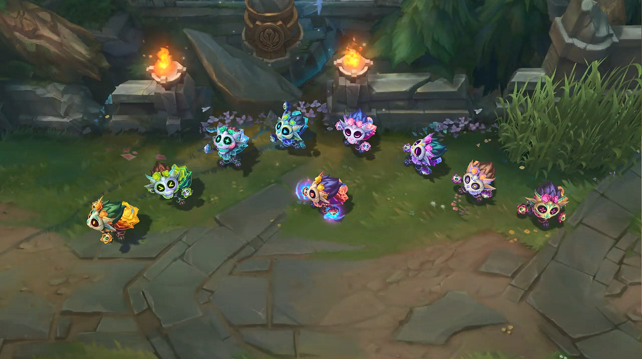 《英雄聯盟》“彼岸靈花”魂薔薇 吉格斯皮膚展示