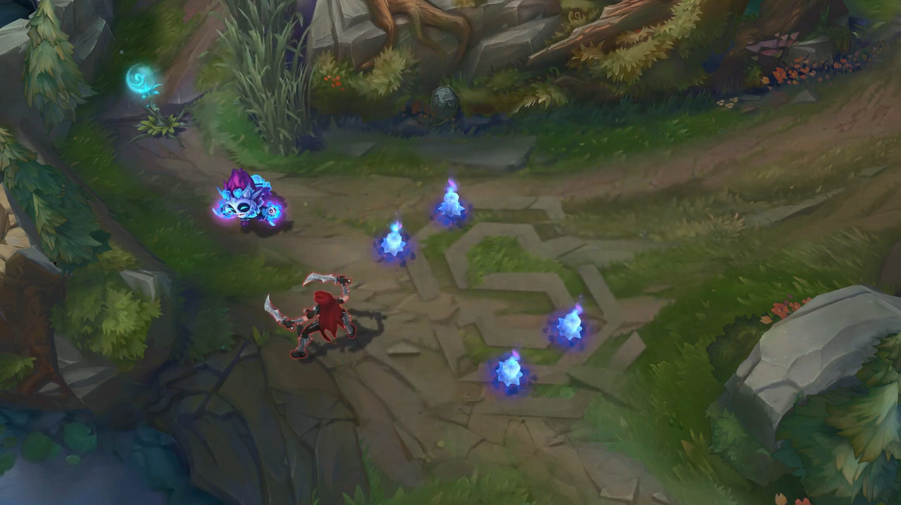 《英雄聯盟》“彼岸靈花”魂薔薇 吉格斯皮膚展示