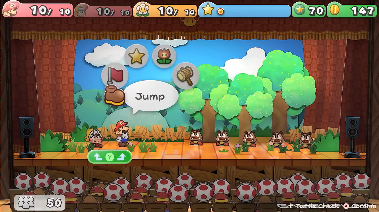 《紙片瑪利歐:千年之門》重製版與原版對比影片 《紙片瑪利歐:千年之門》重製版與原版對比影片