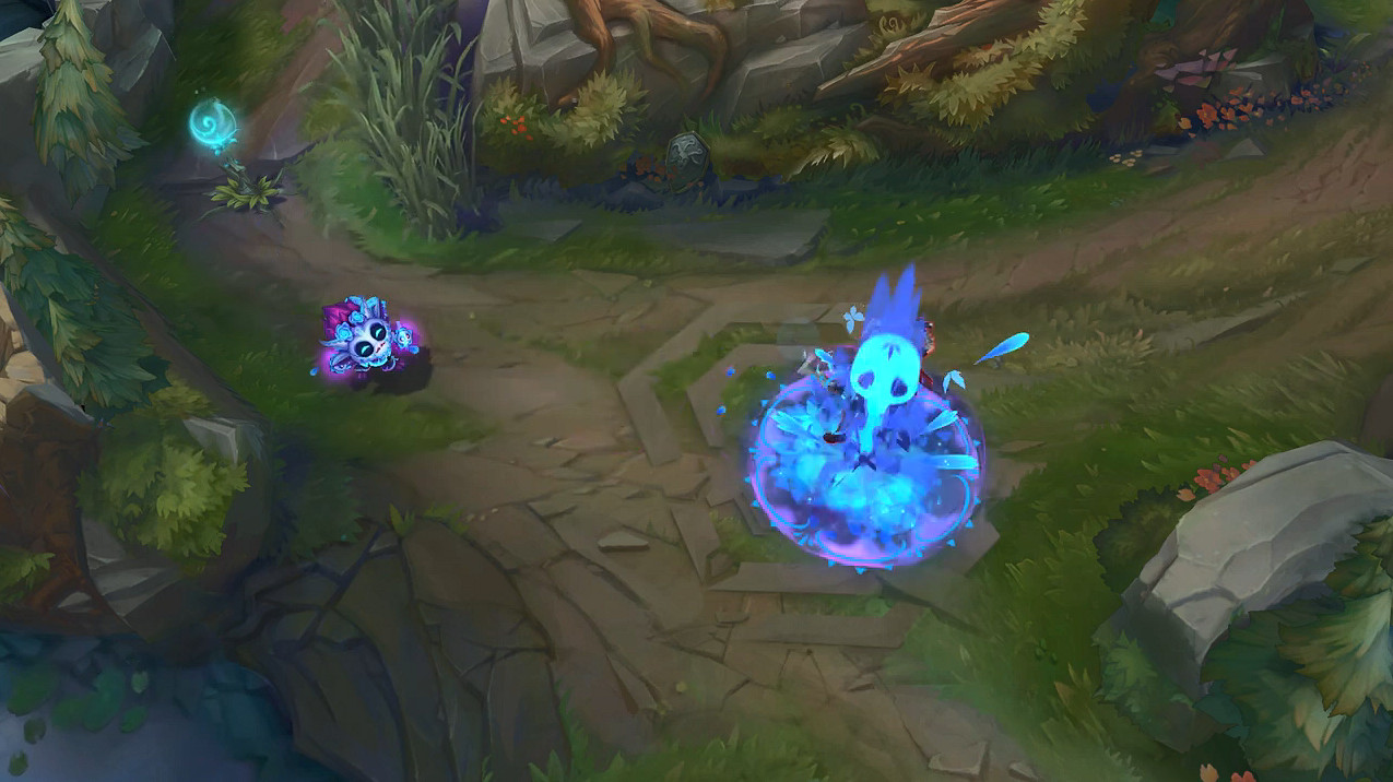 《英雄聯盟》“彼岸靈花”魂薔薇 吉格斯皮膚展示