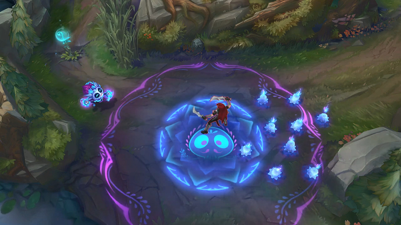 《英雄聯盟》“彼岸靈花”魂薔薇 吉格斯皮膚展示