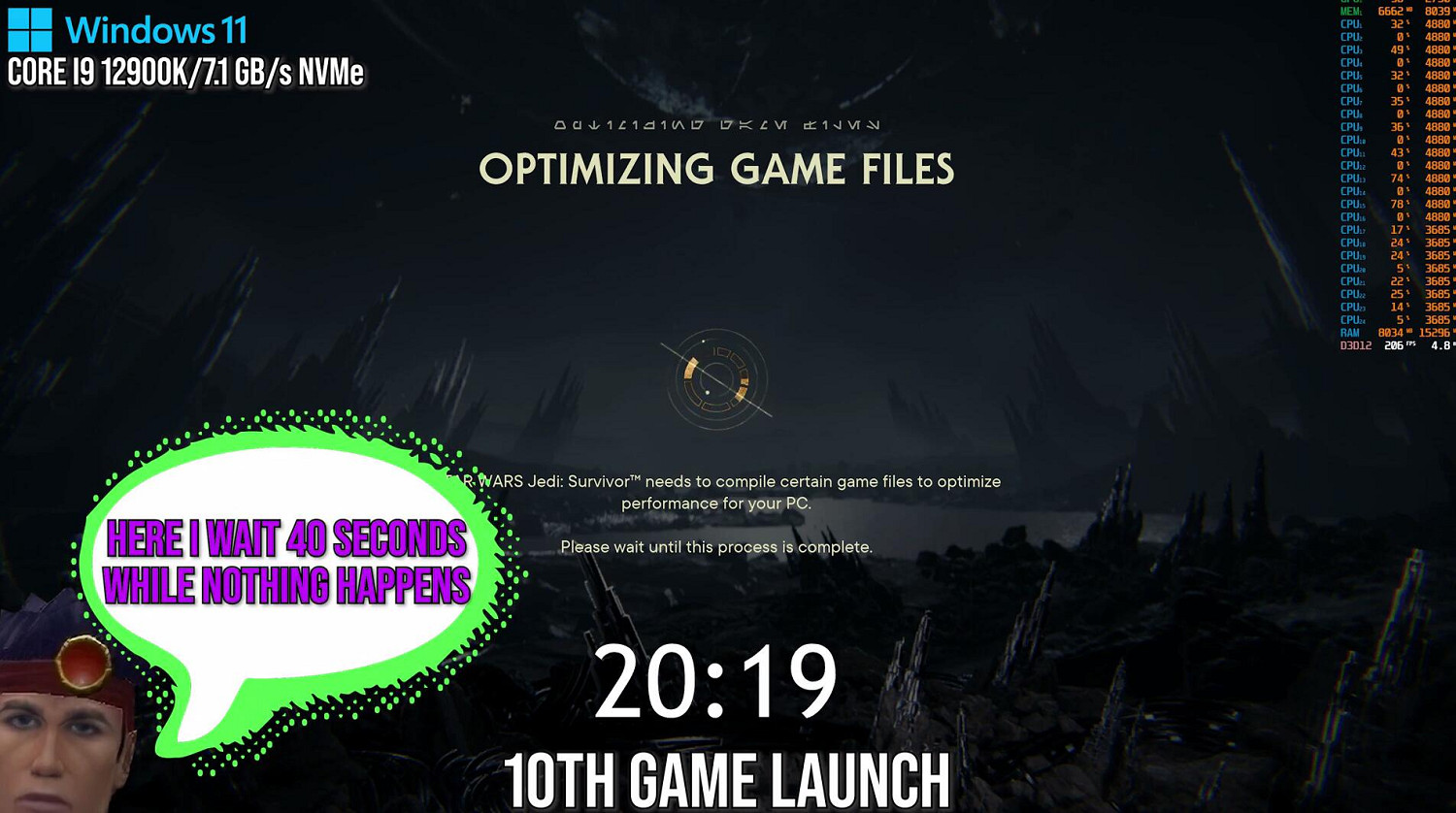 數毛社:《星戰倖存者》仍是2023優化最差的PC遊戲 數毛社:《星戰倖存者》仍是2023優化最差的PC遊戲