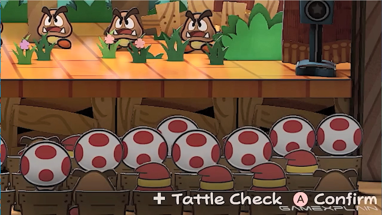 《紙片瑪利歐:千年之門》重製版與原版對比影片 《紙片瑪利歐:千年之門》重製版與原版對比影片