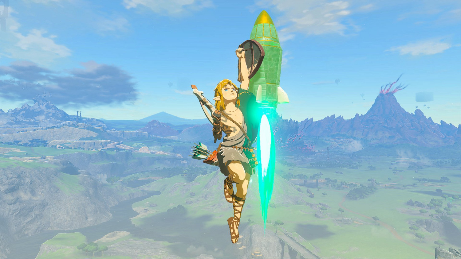 《塞爾達傳說:王國之淚》遊戲新聞更新 持盾起飛介紹 《塞爾達傳說:王國之淚》遊戲新聞更新 持盾起飛介紹