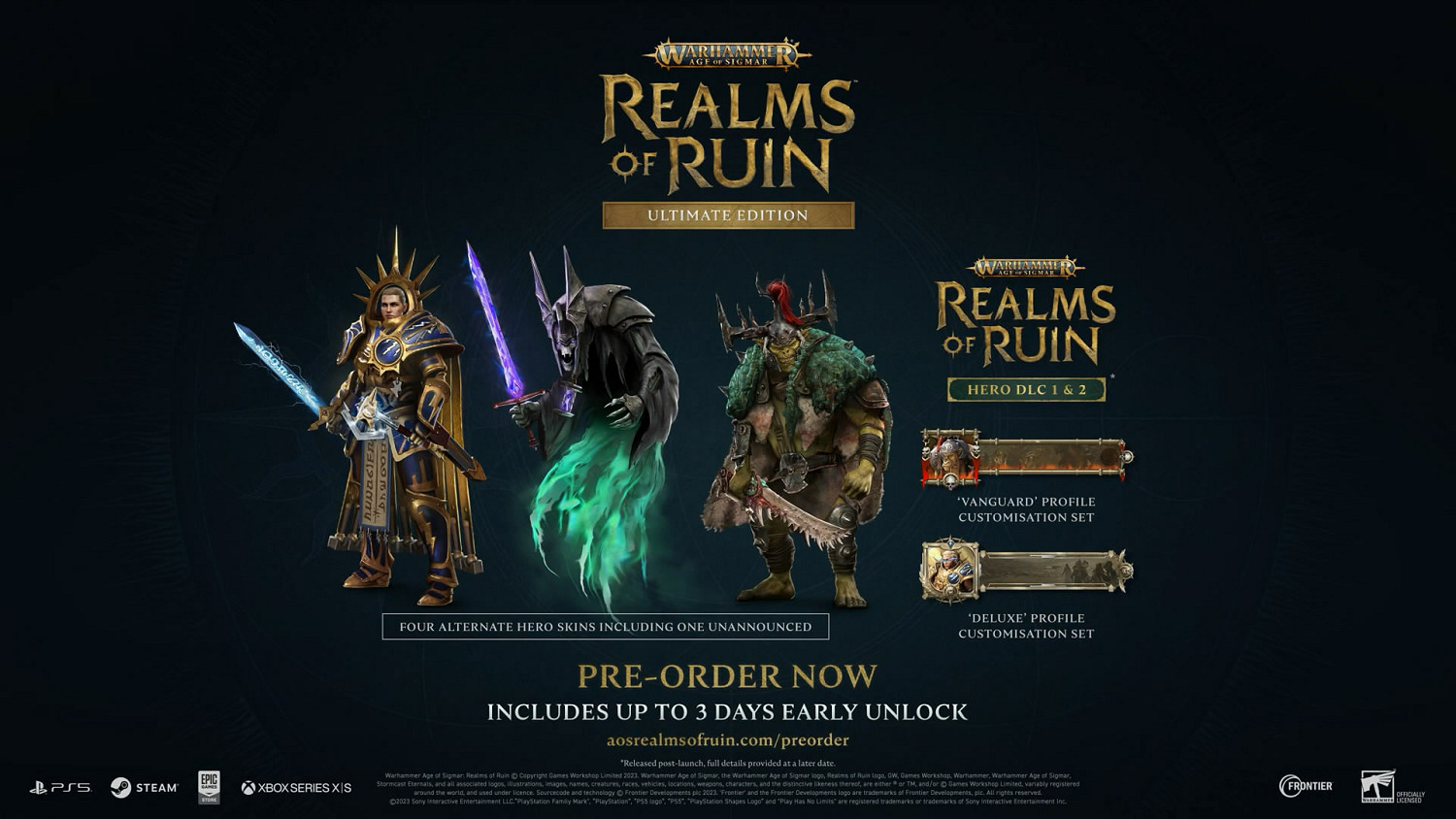 即時戰略新作《戰鎚西格瑪時代:毀滅之國》概覽預告片 即時戰略新作《戰鎚西格瑪時代:毀滅之國》概覽預告片