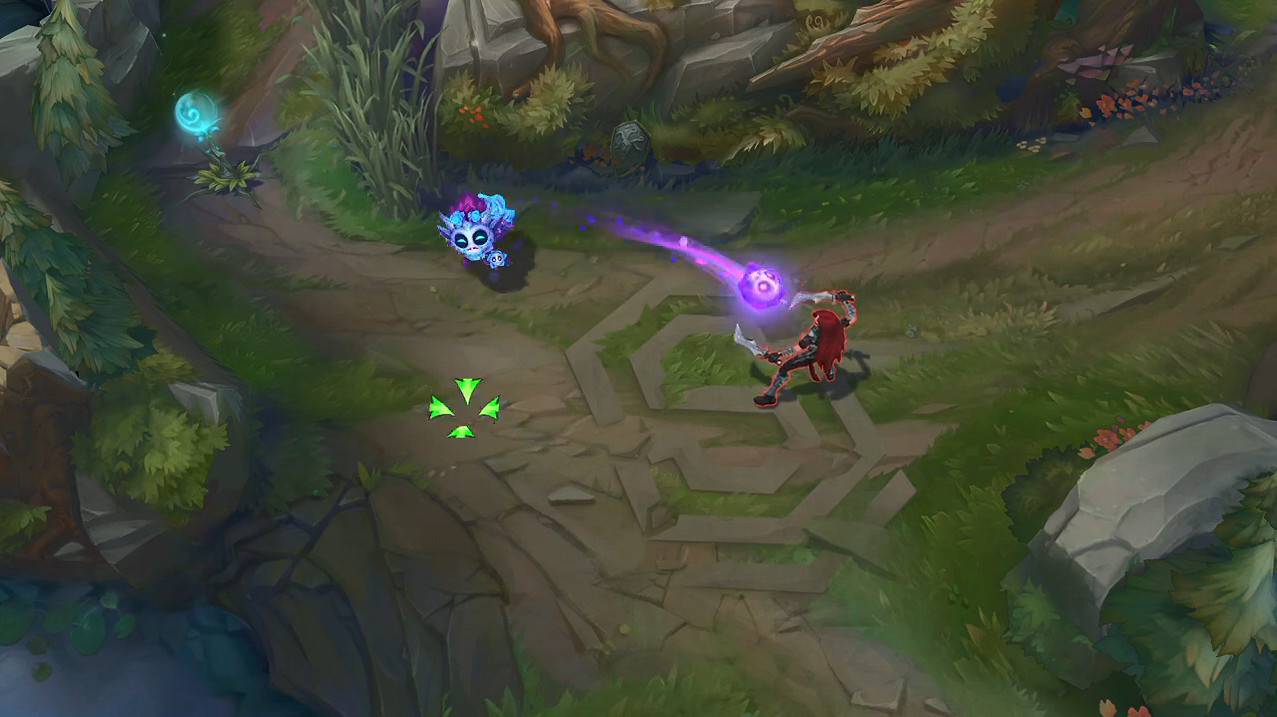 《英雄聯盟》“彼岸靈花”魂薔薇 吉格斯皮膚展示