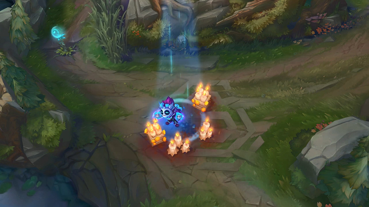 《英雄聯盟》“彼岸靈花”魂薔薇 吉格斯皮膚展示